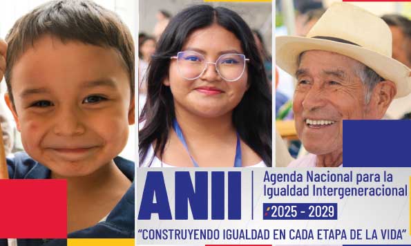 Agenda Nacional para la Igualdad Intergeneracional 2025-2029 cuenta con 13 propuestas de política pública priorizadas
