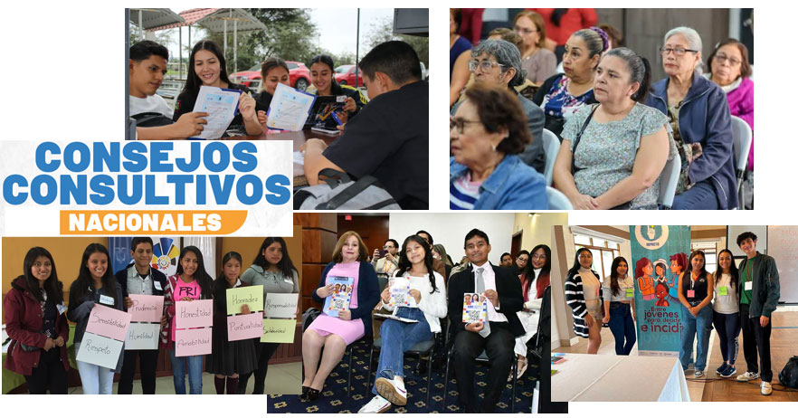 Más de 5 mil personas, entre niñas, niños, adolescentes, jóvenes y personas adultas mayores, son parte de los Consejos Consultivos Nacionales en el país