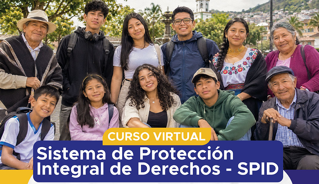 Inscríbete aquí al Curso del Sistema de Protección Integral de Derechos